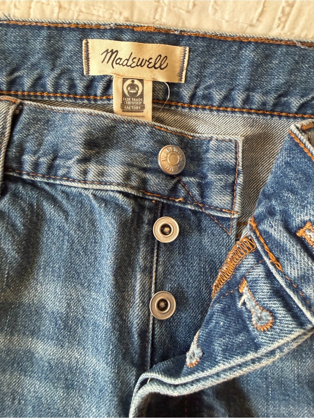 Madewell Dean Easy Straight Jean